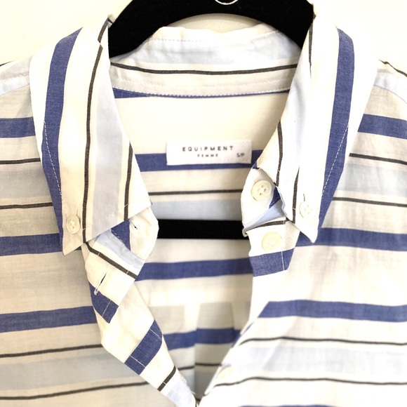 NWOT Equipment Femme Margaux Button Down - Picture 6 of 8